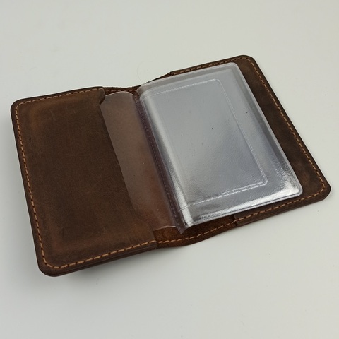 Cover for avtodokumentov genuine leather handmade. Perfect gift. ► Photo 1/6