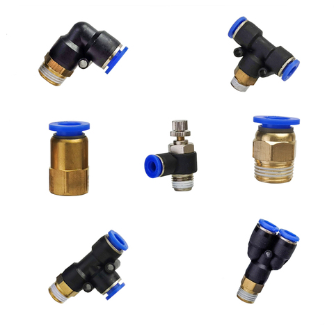 High Quality PL/PB/PCF/PC/SL/PD/PX Type Quick Release Hose Rapidities Pipe Brass gas Connector  Air Pneumatic Fitting ► Photo 1/5