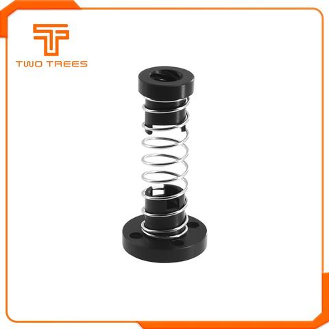 3D Printer T8 POM Anti Backlash Nuts For Lead 8mm Acme Threaded Rod Eliminate the gap Spring DIY CNC Accessories ► Photo 1/6