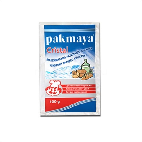 Yeast alcohol active pakmaya Cristal 100 gr for moonshine Distillers yeast,  yeast alcohol turbo, brewing, 48 ► Photo 1/3