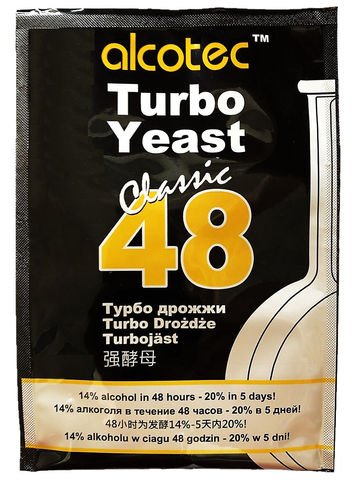 Alcohol turbo yeast C48 130 timing Distillers yeast,  for moonshine, yeast alcohol turbo, brewing, 48 ► Photo 1/2