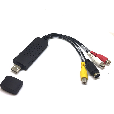 Плата видеозахвата Usb 2.0 to RCA/S-video MS2100E для оцифровки видеокассет vhs easycap  вывести изображение ► Photo 1/1