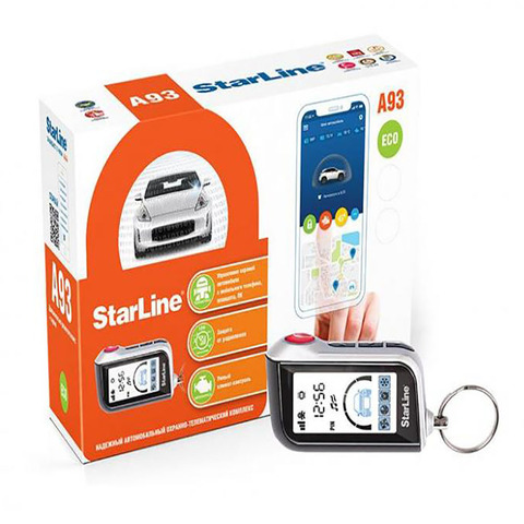 Car alarm Starline A93 eco ► Photo 1/2