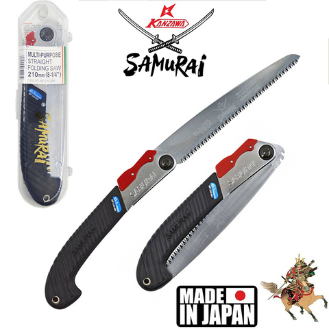 Saw Samurai mp-210-mh, folding saw, with a straight panel 2 angle fixing, in a case ► Photo 1/1