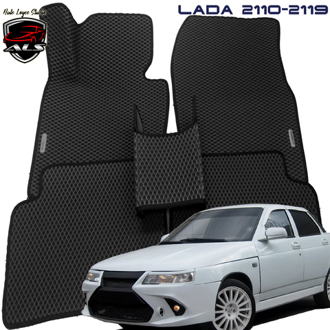 Eva prime car mats for Lada 2110,2112,2119 Vaz 2110, 2112, 2119 floor mats, car mats, car mats ► Photo 1/6