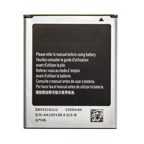 Battery for phone 1500 mAh EB425161LU for Samsung J1 MINI SM-J105H GT-S7562 S7560 S7566 S7568 S7572 ► Photo 1/1