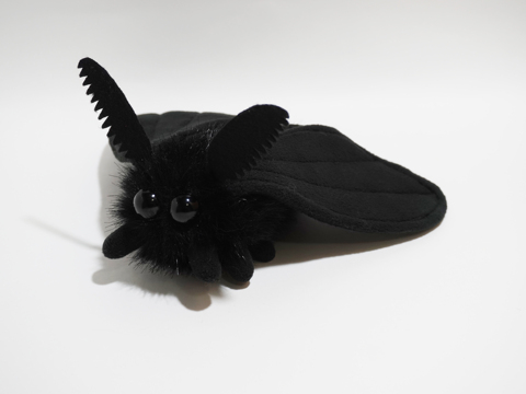 Mole black soft, artificial fur ► Photo 1/1