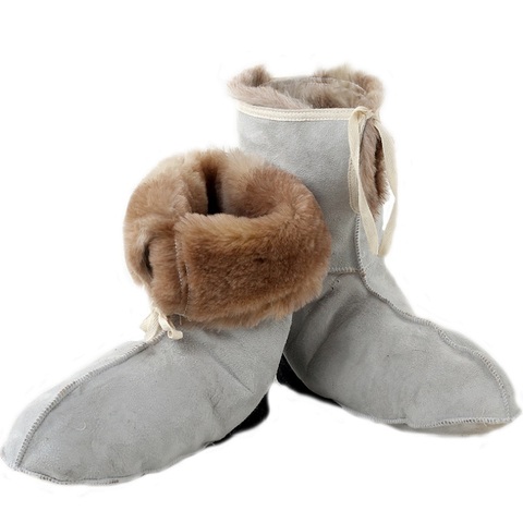 White Sheepskin Socks / Warm Socks / WInter Socks / Camping Socks / Tracking Socks / Hunting Socks ► Photo 1/2