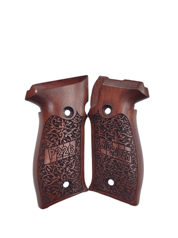 Sig Sauer P226 Pistol Grip Handmade From Walnut Wood Set.1 ► Photo 1/4