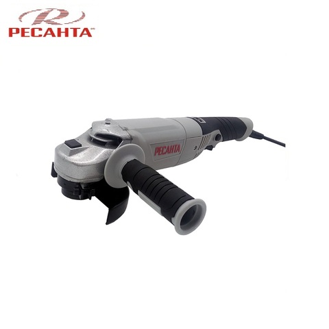 Angle machine ушм-125/1400э resanta (Bulgarian)  for grinding or cutting metal Electric portable grinder Angle drive grinder ► Photo 1/3
