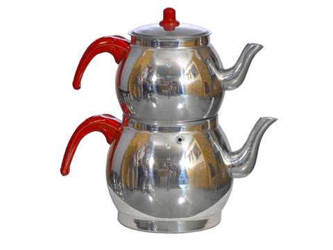 Aluminium Tea Set Heat Resistant Aluminium Tea Infuser Tea Pot Cup Tea Set Puer Kettle Gas Stove Teapot ► Photo 1/1