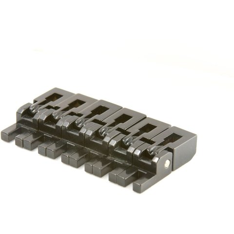 Fr1bssbp 1000 series saddle set, saddle set for Floyd Rose 1000, 6 strings, Black ► Photo 1/1