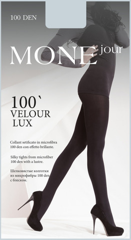 Women's tights warm velour Lux 100 den TM monejour ► Photo 1/1