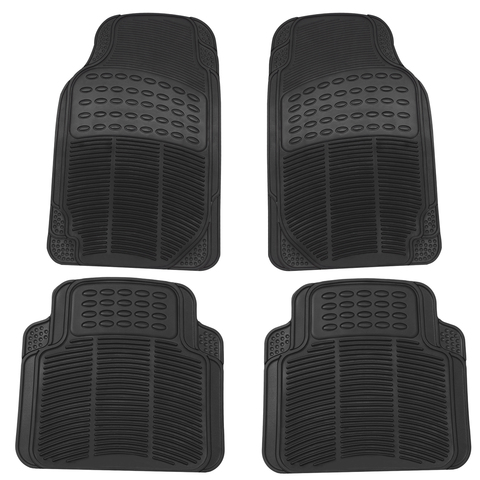 MODAUTO set universal car rubber mats 4 elements Black, model G822 ► Photo 1/5