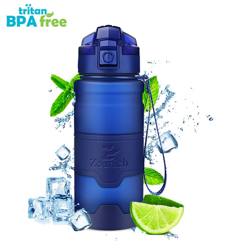 ZOUNICH Water Of Bottle Sports Protein Shaker Outdoor Travel Portable Leakproof Tritan Plastic Large  Drink Bottle BPA Free ► Photo 1/6