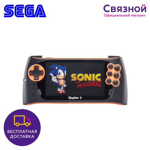 SEGA Genesis Gopher 2 Handheld Game Console (500 Games) [New, delivery from 2 days, official warranty] ► Photo 1/2