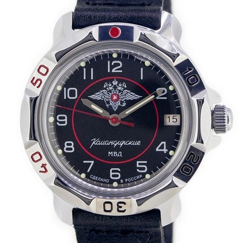 Watch East commander 811952 символика Ministry of Internal Affairs (MHA) Russia Watch wrist East commander Russian ► Photo 1/5