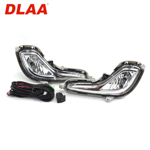 For Hyundai Solaris 2011-2013 Kit fog light with wire and button [DLAA HY-485W] ► Photo 1/6