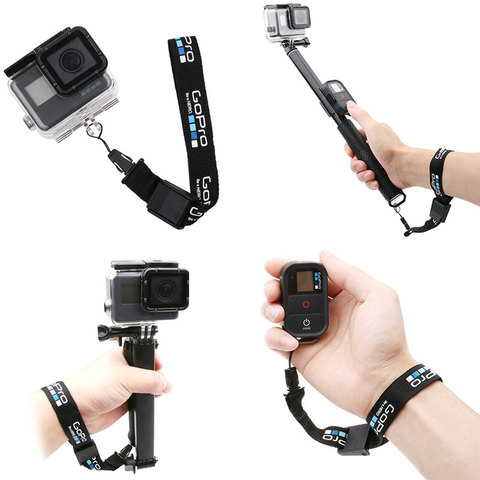 Hot Wrist Strap Nylon String Hand Lanyard Rope Cord Adjustable for GoPro Hero 9 8 7 6 SJCAM DJI OSMO Action Camera Accessories ► Photo 1/6