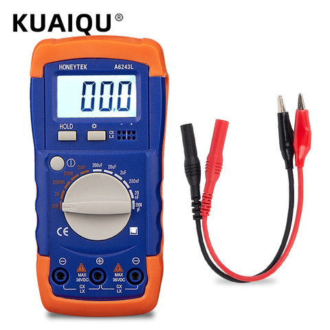 Lc Meter Multimeter Digital Professional Capacitor Tester Check Capacitors Automotive Multimeter Inductance Meter Tester Analog ► Photo 1/6