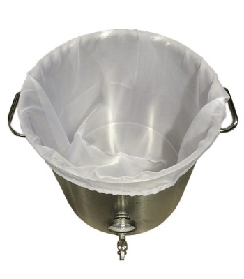 Bag lavsan 58x60 cm for rubbing malt (with ropes) ► Photo 1/1