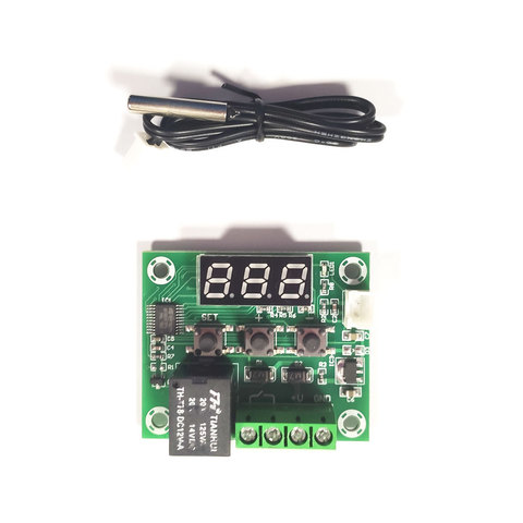 Sliding gate DC 12V LED Digital Thermostat Temperature Control Thermometer Thermo Controller Switch Module + NTC Sensor ► Photo 1/1