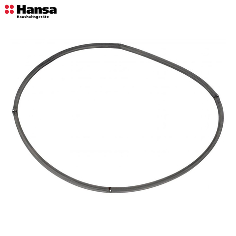 Door seal oven Hansa 8065348, color gray, Kaiser HC* HE* HGG* HGE*, FCEW5* FCCW5* FCMW5* BOEI6* BCCI6* BOEB6* BCCB6* BOEW6* FCEW6* FCCW6* ► Photo 1/3