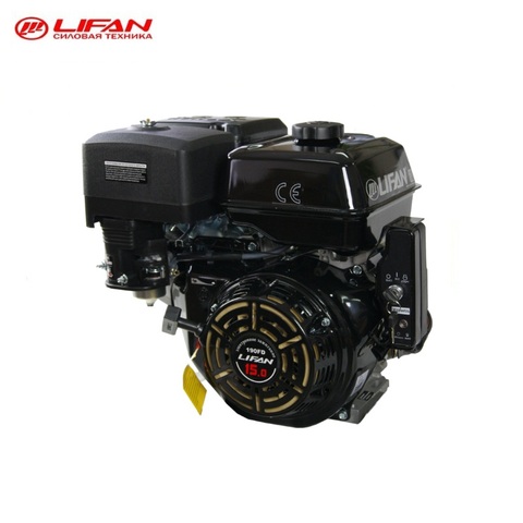 Engine Lifan 190FD, shaft Ø25 mm coil 3A for mounting on motorcycles small domestic level cultivators  pumps, generators ► Photo 1/5