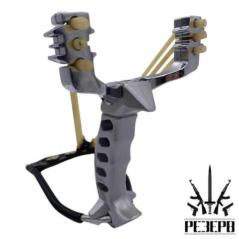 Powerful slingshot Hunter Fisher No. 6 for fishing and hunting fishing darts reel slingshot arrow tip for bow for fishing ► Photo 1/6