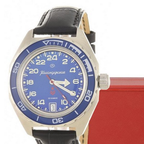 Watch Vostok Commander 650547 self-winding 24 hour dial ► Photo 1/4