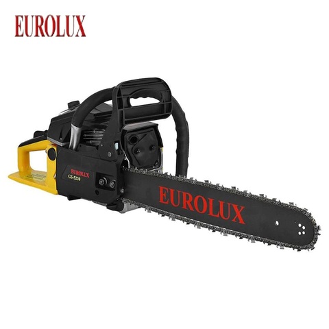 Petrol chainsaw GS-5220 Eurolux chain Saw Petrol-driven power saw Petrol-powered saw Motopila Bole cutting Motor saw ► Photo 1/5