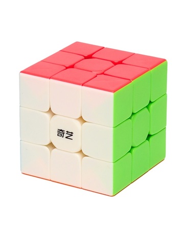 Puzzle Rubik's Cube mofangge 3x3x3 warrior S, colored plastic, Rubik's cube, Puzzles, Rubik's cube 3x3x3, Puzzle, Cubes, puzzles for children, cubes for adults, magic cubes, speed rubik's cube, rubik's cube 3x3 ► Photo 1/4