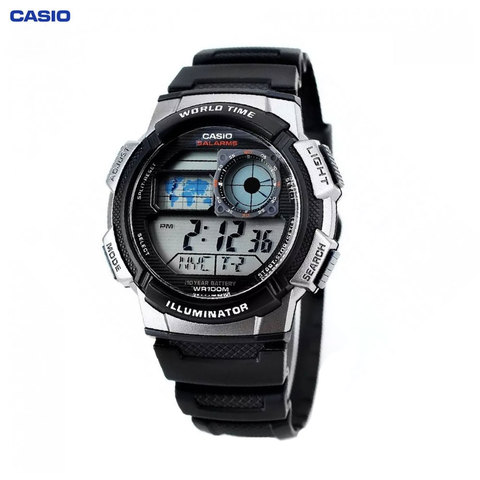  Quartz Wristwatches  Casio/casio// AE-1000W-1B male mens waterproof watch wrist watches accessories	 Plastic strap 	 ► Photo 1/1