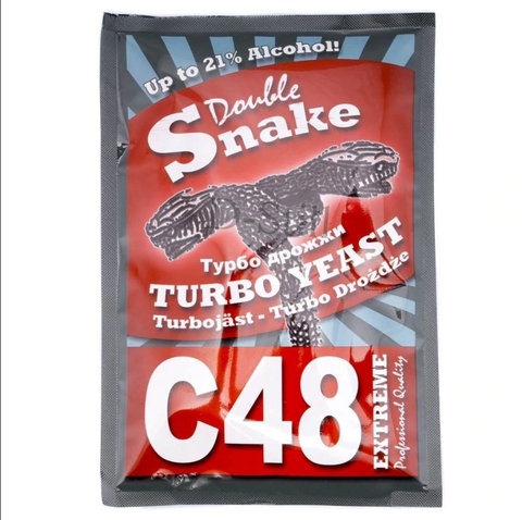 Alcohol turbo yeast C48 130 timing Distillers yeast,  for moonshine, yeast alcohol turbo, brewing, 48 ► Photo 1/5