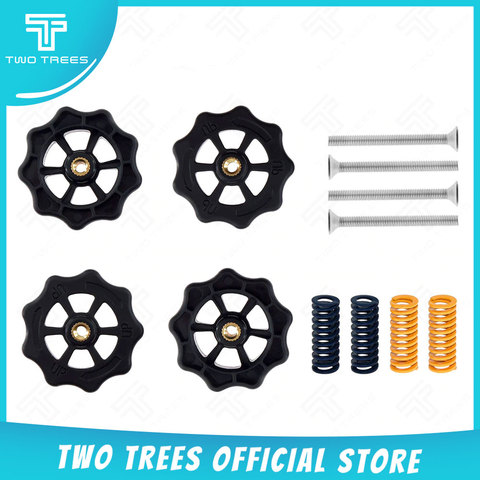 4 sets 3D Printer Accessories Upgraded Big Hand Twist Auto Leveling Nuts For Creality CR-10 CR-10S Mini Ender 3 3D Printers ► Photo 1/5