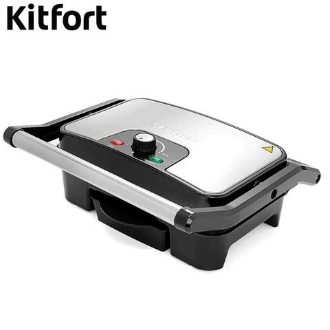 Electrical Grill KITFOR KT-1628 home kitchen appliances Lazy barbecue Grill electric ► Photo 1/5