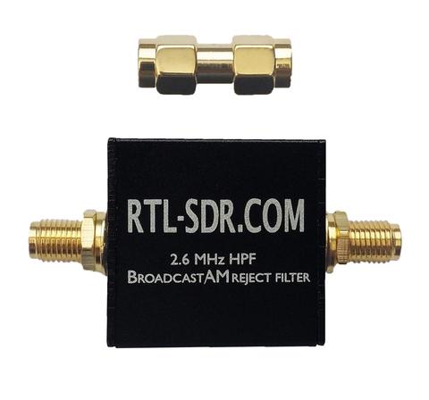 Broadcast AM Reject High Pass Filter (2.6 MHz HPF) by RTL-SDR Blog ► Photo 1/3
