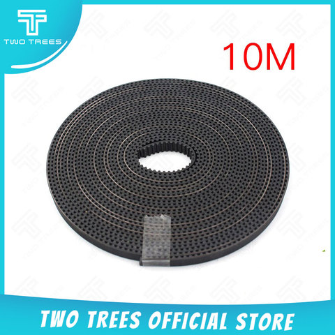 10M/lot Belt Rubber GT2 Open Timing Belt Width 6mm GT2-6mm for 3D Printer RepRap Mendel Rostock CNC GT2 Belt Pulley 10Meters ► Photo 1/6