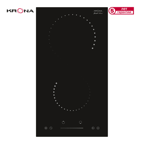 Electric hob, hob, cooking surface, built-in hob, electric hob 2 burners Krona Corto 30 BL ► Photo 1/2