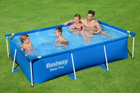 Frame Pool steel Pro 2,59 х1,7 х0,61 m, 2300l, blue, Bestway, art. 56403 ► Photo 1/3