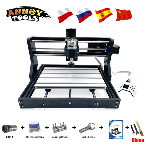 CNC3018Pro GRBL 1.1 DIY cnc machine,3 Axis  Milling machine,Wood Router laser engraving,CNC3018 ► Photo 1/6