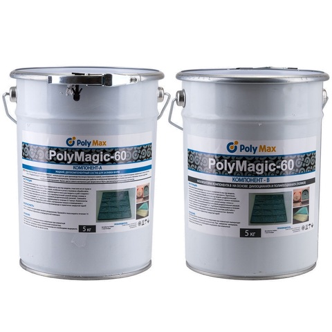 Injection polyurethane Poly magic 60 (10 kg) ► Photo 1/1