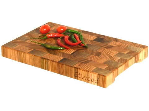 Kitchen Cutting Board end wooden, karagach 30x20x3 cm., ORT. 069 EtWood ► Photo 1/4