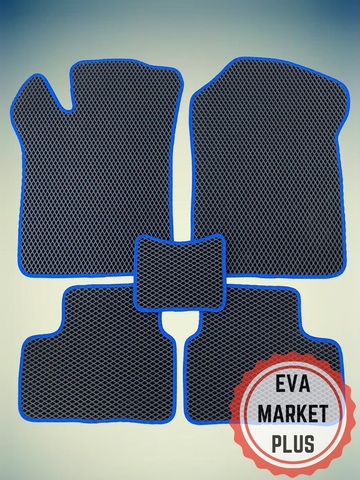 Eva mats for Vaz 2114 (2004-2013), Eva mat set with jumper, lada 2114 Eva mats Eva ► Photo 1/1