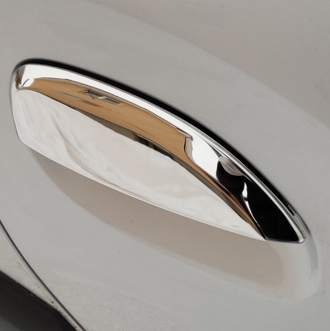 stainless steel exterior chrome door handle bowl decorative cover trims for Renault Logan 2 Dacia Sandero Stepway II Sandero 2 ► Photo 1/3