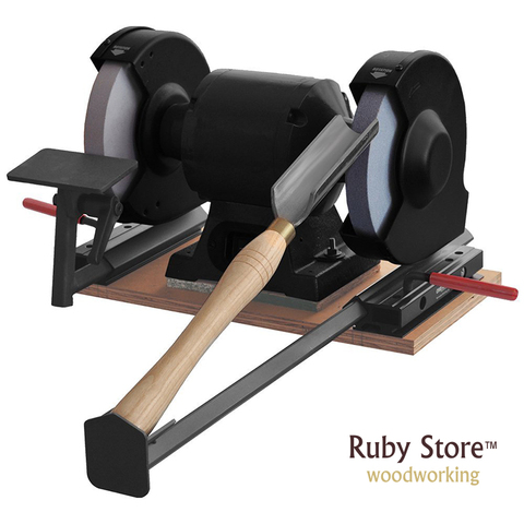 Sharpening Grinding Jig Attachment Kit for Woodturning Tools, Woodturning Gauges and Grinder Not Included ► Photo 1/6