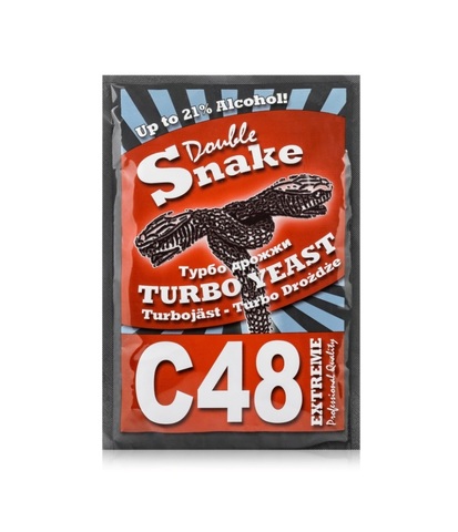 Дрожжи спиртовые турбо Double Snake C48, 130 гр ► Photo 1/4