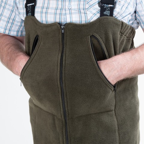 Semi-overalls fleece fishing gear for hunting for tourmaline snowmobiling overalls for men ► Photo 1/6