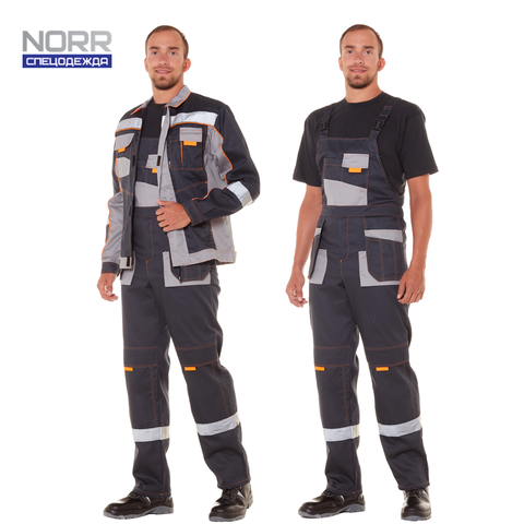 Suit working Norr overalls for men rob jacket with semi-overalls with pockets ► Photo 1/6