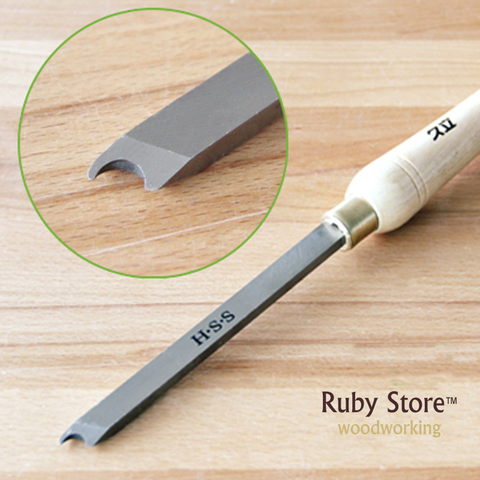 HSS Captive Ring Tool, Wooturning Gouge 9.5mm (3/8